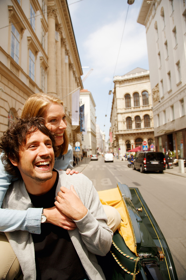Mit dem Fiaker in der Altstadt
© Wien Tourismus/Peter Rigaud Mit dem Fiaker in der Altstadt / True Romance