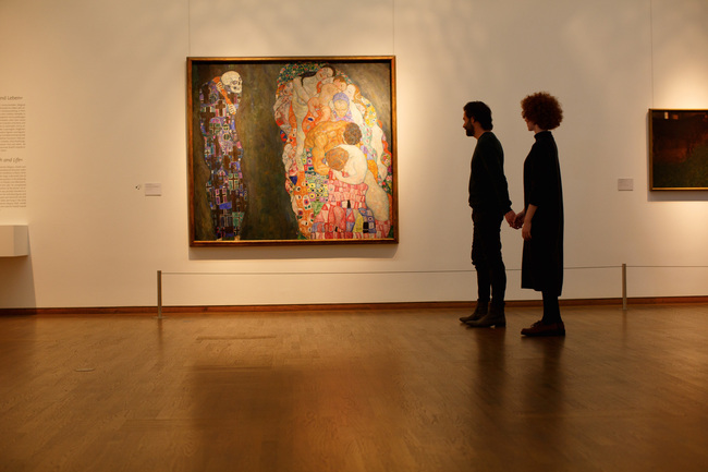 Klimt Sammlung im Leopold Museum Wien
© WienTourismus/Peter Rigaud Klimt Sammlung im Leopold Museum Wien / Meister der Moderne